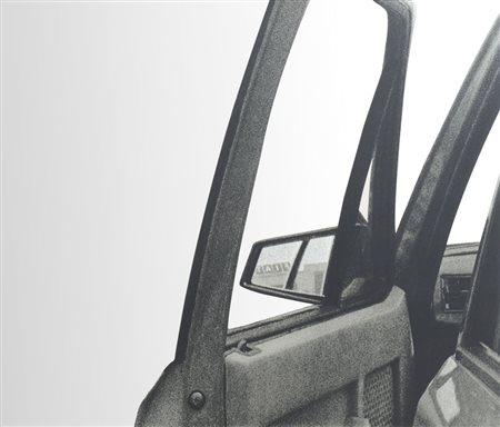 PISTOLETTO MICHELANGELO Biella (Vc) 25/06/1933Fiat Ritmo, 1978serigrafia su...