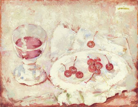DE LEMPICKA TAMARA Varsavia 16/05/1898 - Cuernavaca 18/03/1980Natura morta,...