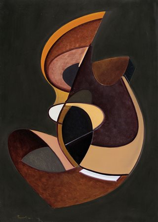 PROVINO SALVATORE Bagheria (Pa) 04/06/1943Forme non euclideeolio su tela cm....