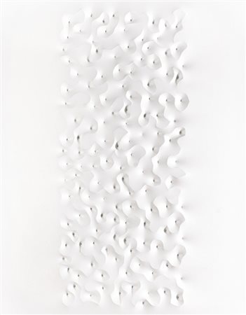 AMADIO GIUSEPPE Todi 19/05/1944Aetatela estroflessa bianca cm. 115x89x4,...