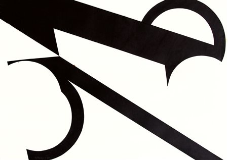 SPAGNULO GIUSEPPE Grottaglie (TA) 1936Senza titolo, 1970collage su carta cm....