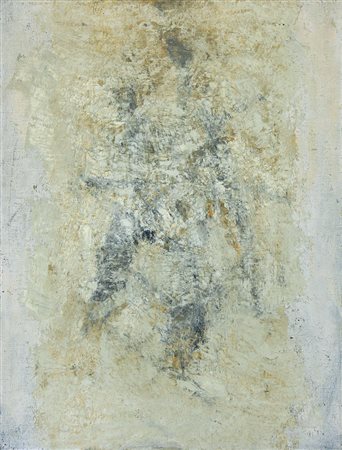 FASCE GIANFRANCO Genova 16/04/1927Senza titolo, 1958olio su tela cm. 65x50,...