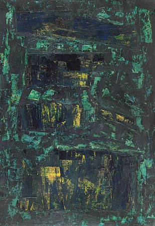 NIGRO MARIO Pistoia 28/06/1917 - Livorno 11/08/1992Senza titolo, 1962olio su...