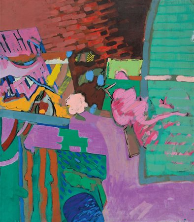 ORTELLI GOTTARDO Viggiu` (VA) 28/11/1938 - Varese 21/09/2003La finestra...