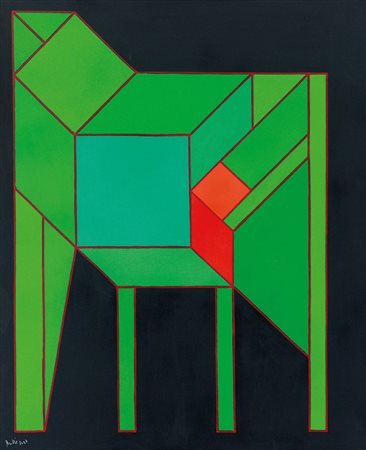 PERILLI ACHILLE Roma 28/01/1927La deriva, 2007tecnica mista su tela cm....