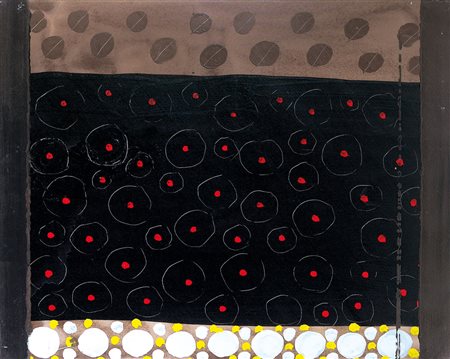 BIGGI GASTONE Roma 12/02/1925 - Langhirano 30/09/2014Aurora nera, 2009olio su...