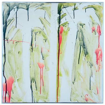 SCHIFANO MARIO Homs (Libia) 1934 - Roma 26/01/1998Senza titolo, 1979-81smalto...