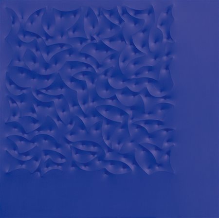 AMADIO GIUSEPPE Todi 19/05/1944Bicroacrilico, tela estroflessa blu cm....