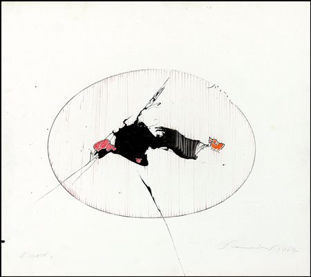 SCANAVINO EMILIO Genova 28/02/1922 - Milano 29/11/1986L'uovo, 1967tecnica...