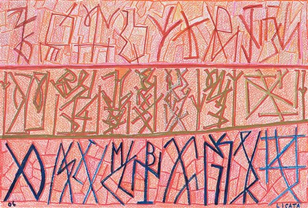 LICATA RICCARDO Torino 20/12/1929 - Venezia 19/02/2014Senza titolo,...