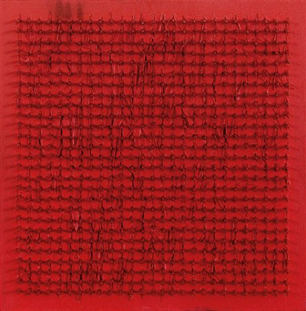 AUBERTIN BERNARD Fontenay aux Roses 1934Tableau clous, 1969acrilico e chiodi...