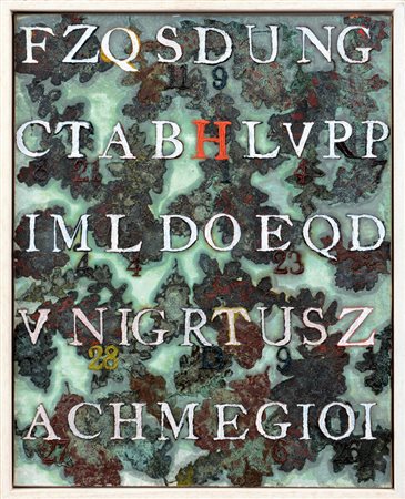 GALLO GIUSEPPE Rogliano (Cs) 16/03/1954Senza tiolo, 2002tecnica mista su tela...