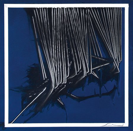 SCANAVINO EMILIO Genova 28/02/1922 - Milano 29/11/1986Tramatura, 1976acrilici...