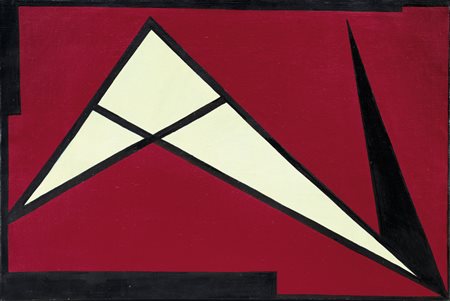 BAERTLING OLLE 1911 - 1981Composizione, 1950olio su tela cm. 62x92, firma,...