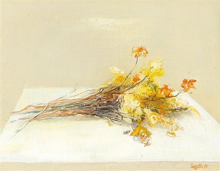 CAPPELLI GIOVANNI Cesena (Fo) 17/02/1923 - Milano 20/03/1994Fiori secchi,...