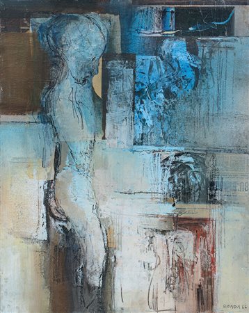 BIONDA MARIO Torino 1913 - Penango (AT) 1985Immagini notturne, 1966tecnica...