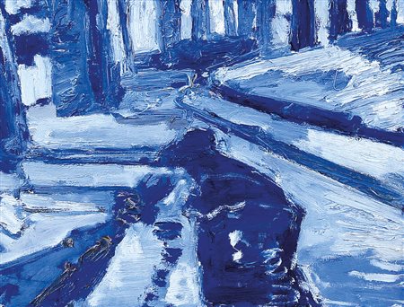 FRANGI GIOVANNI Milano 12/05/1959Garden, 2012olio su tela cm. 30x40, firma,...