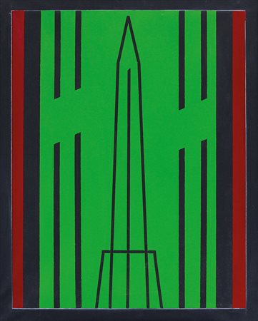 ANGELI FRANCO Roma 14/05/1935 - Roma 12/11/1988Tracce, 1982smalto su tela cm....