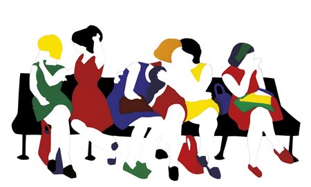 LODOLA MARCO Dorno (Pv) 04/04/1955Le pettegole, 2001perspex + smalti cm....