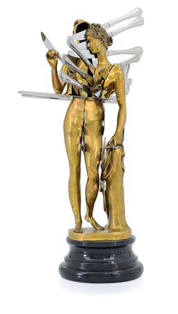 ARMAN FERNANDEZ Nizza 1928 - New York 22/10/2005Monsieur est servìfusione in...