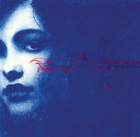 GALLIANI OMAR Montecchio Emilia (Re) 30/10/1954Blù oltremaregrafite su tavola...