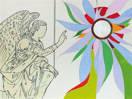 MAMBOR RENATO Roma 04/12/1936 - Roma 06/12/2014Angelo e fiore, XXI...