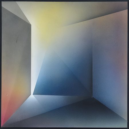 ZANOLETTI GUIDO Genova 1933Senza titolo, 1996nitroacrilico su tavola a...