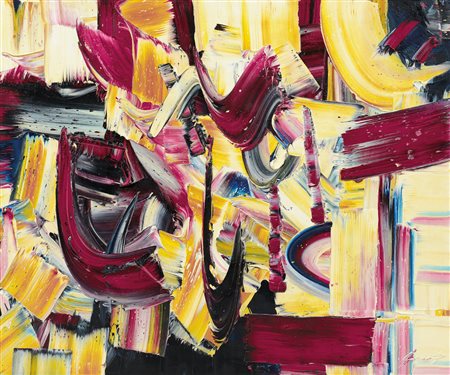 DE LUTTI PIERLUIGI Monfalcone 1959Autunno canadese, 2008olio su tela cm....