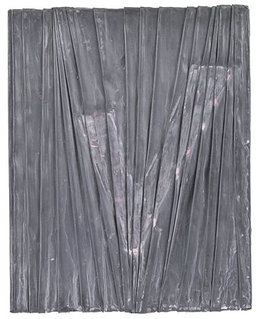 MARIANI UMBERTO Milano 16/11/1936Figura celata "V", 1994acrilici su piombo...