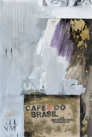 BIASIO GIUSEPPE Padova 1928Brasil, 2012tecnica mista su tela cm. 120x80,...