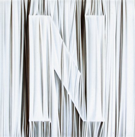 MARIANI UMBERTO Milano 16/11/1936Alfabeto afono: N, 1975acrilici su tela cm....