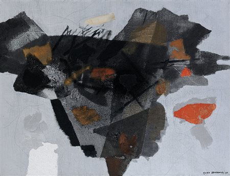 MORANDIS GINO Venezia 1915 - Venezia 1994Immagine 521, 1990tecnica mista e...