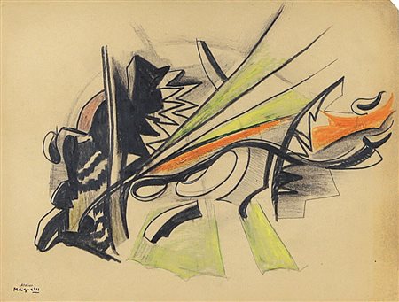 MAGNELLI ALBERTO Firenze 01/07/1888 - Meudon (Francia) 20/04/1971Senza...