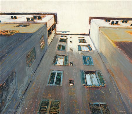 ALIOTO MASSIMILIANO Brindisi 06/05/1972Jungle, 2005olio su tela cm. 70x80,...