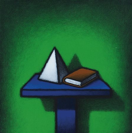 STEFANONI TINO Lecco (Co) 06/07/1937Senza titolo, 1986tecnica mista su tela...