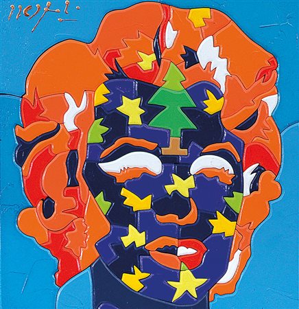 NESPOLO UGO Mosso Santa Maria (Bi) 29/08/1941The green treeacrilici su legno...