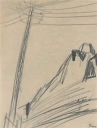 SIRONI MARIO Sassari 12/05/1885 - Milano 05/08/1961Montagne, (metà anni...