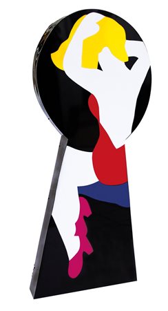 LODOLA MARCO Dorno (Pv) 04/04/1955Serraturaperspex + neon (luminosa da...