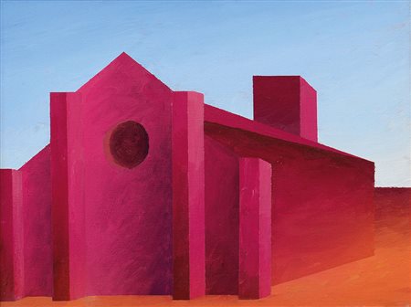 SALVO Leonforte (En) 22/05/1947Alessandria, 1993olio su tela cm. 30x40,...