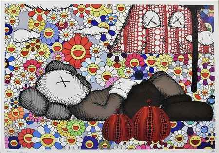 DEATH NYC SENZA TITOLO, 2020 serigrafia, cm 32x45; es. 9/100 firma, data e...