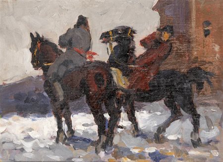 FELICE VELLAN<BR>Torino 1889 - 1976<BR>"Trieste" 10-12-1942