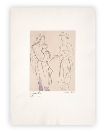 GIACOMO MANZÙ (1908-1991) - Senza Titolo