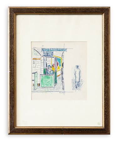 ORFEO TAMBURI (1910-1994) - Senza Titolo