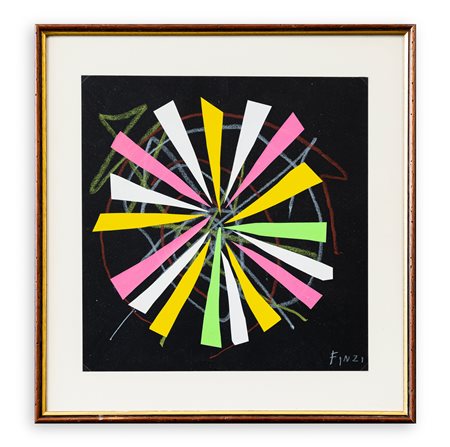 ENNIO FINZI (1931-2024) - Senza Titolo (Spazialista), 2020/2022