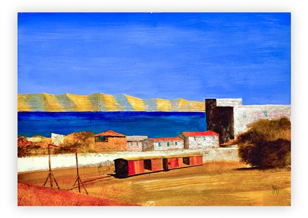 SALVATORE MAGAZZINI (1955) - Lo stretto di Messina