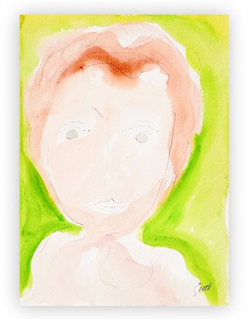 VIRGILIO GUIDI (1891-1984) - Testa di Baronessa