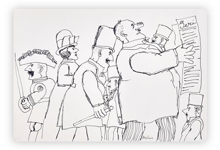 FRANZ BORGHESE (1941-2005) - Senza Titolo