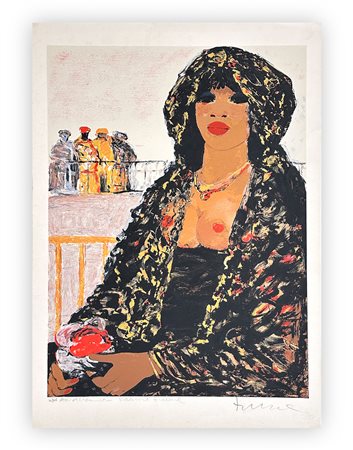 SALVATORE FIUME (1915-1997) - Senza Titolo