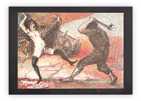 SALVATORE FIUME (1915-1997) - Senza Titolo