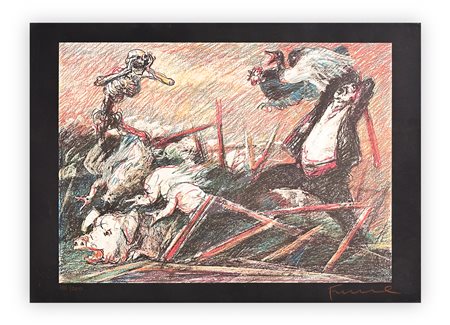 SALVATORE FIUME (1915-1997) - Senza Titolo